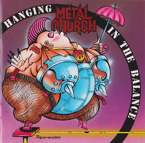metal church hanging in the balance